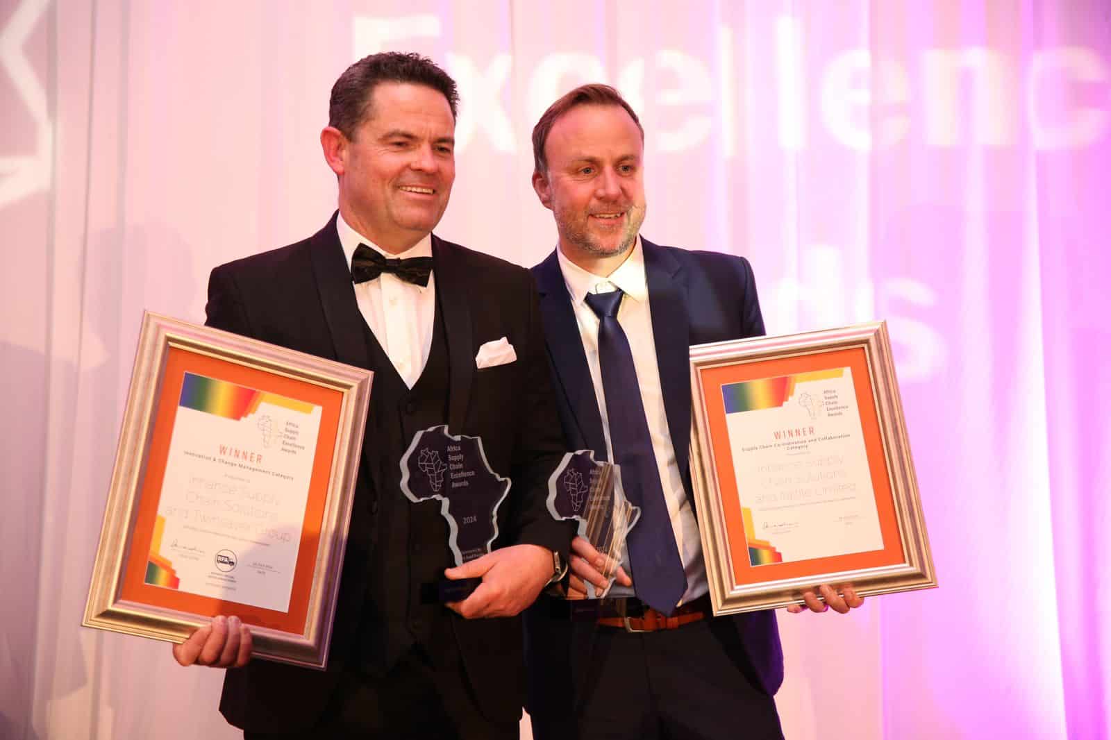 Two category wins for Inhance Supply Chain Solutions at Africa Supply Chain Awards